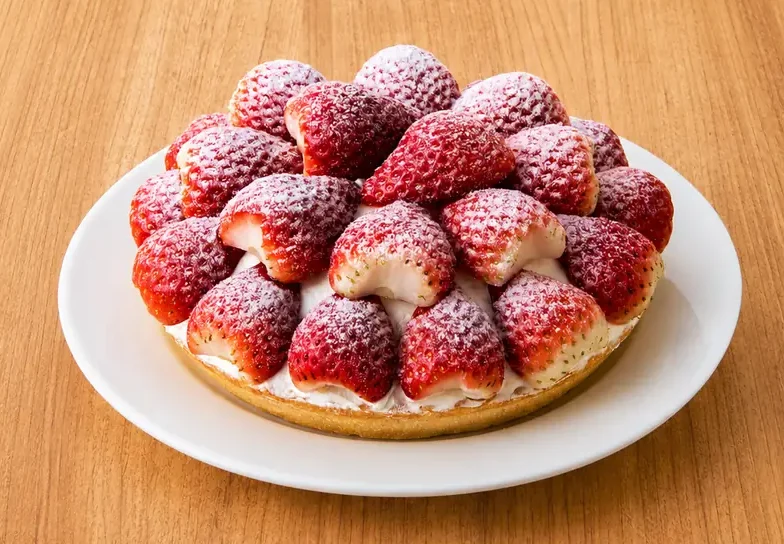 いちごをたっぷり飾ったいちごの里タルト