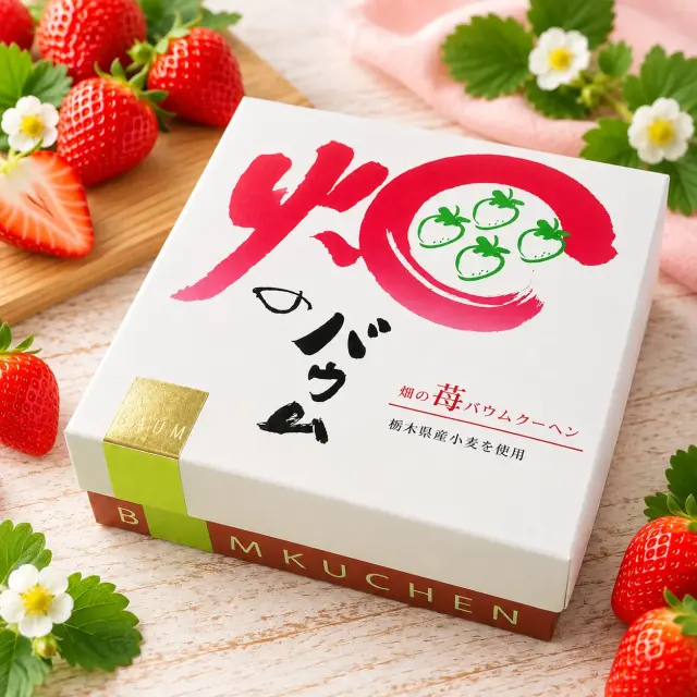 畑のいちごバウム ギフトパッケージ