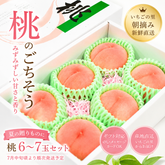 桃6～7玉セット