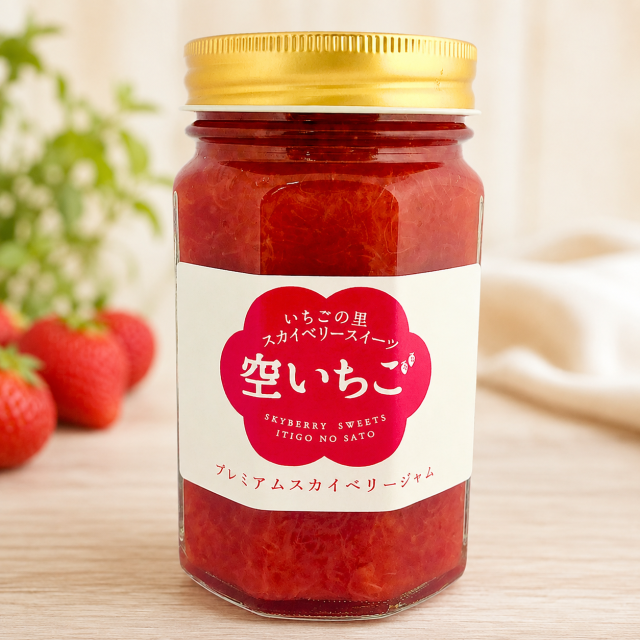 空苺プレミアム スカイベリージャム 450g 徳用サイズ
